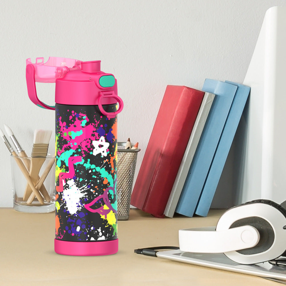 16oz FUNtainer? Water Bottle With Locking Lid - Image 22