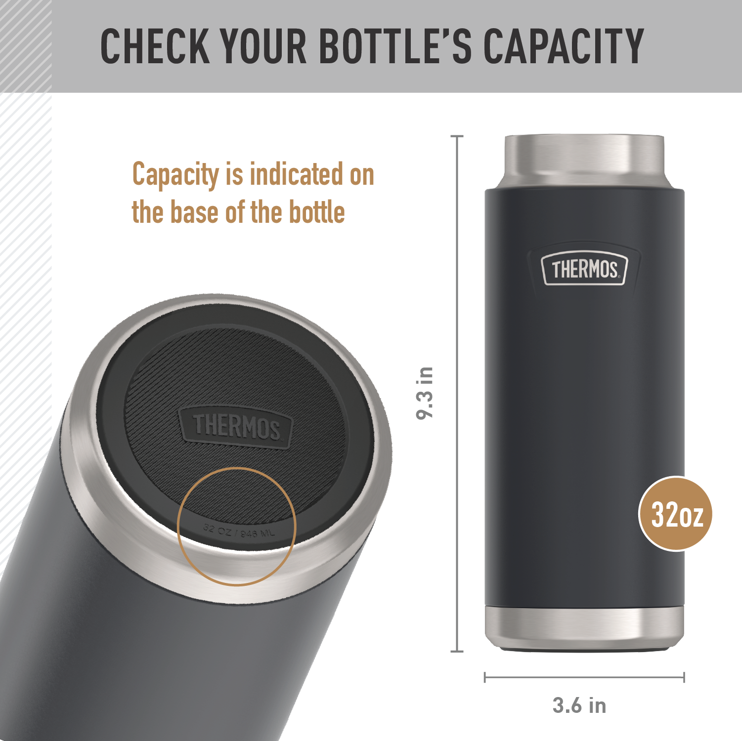 32oz ICON? DUAL TEMP BEVERAGE BOTTLE - REPLACEMENT DRINK LID - Image 5