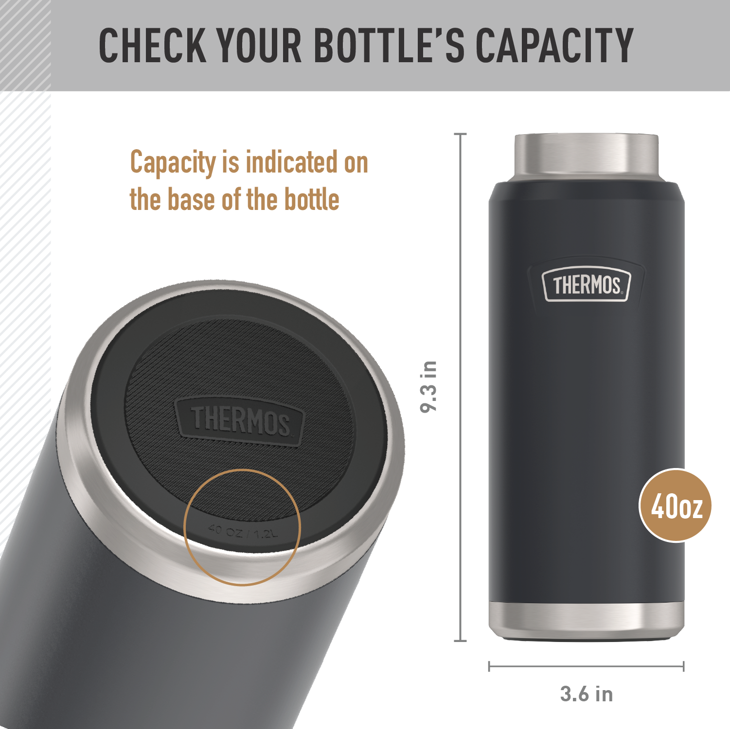 32oz ICON? DUAL TEMP BEVERAGE BOTTLE - REPLACEMENT DRINK LID - Image 6