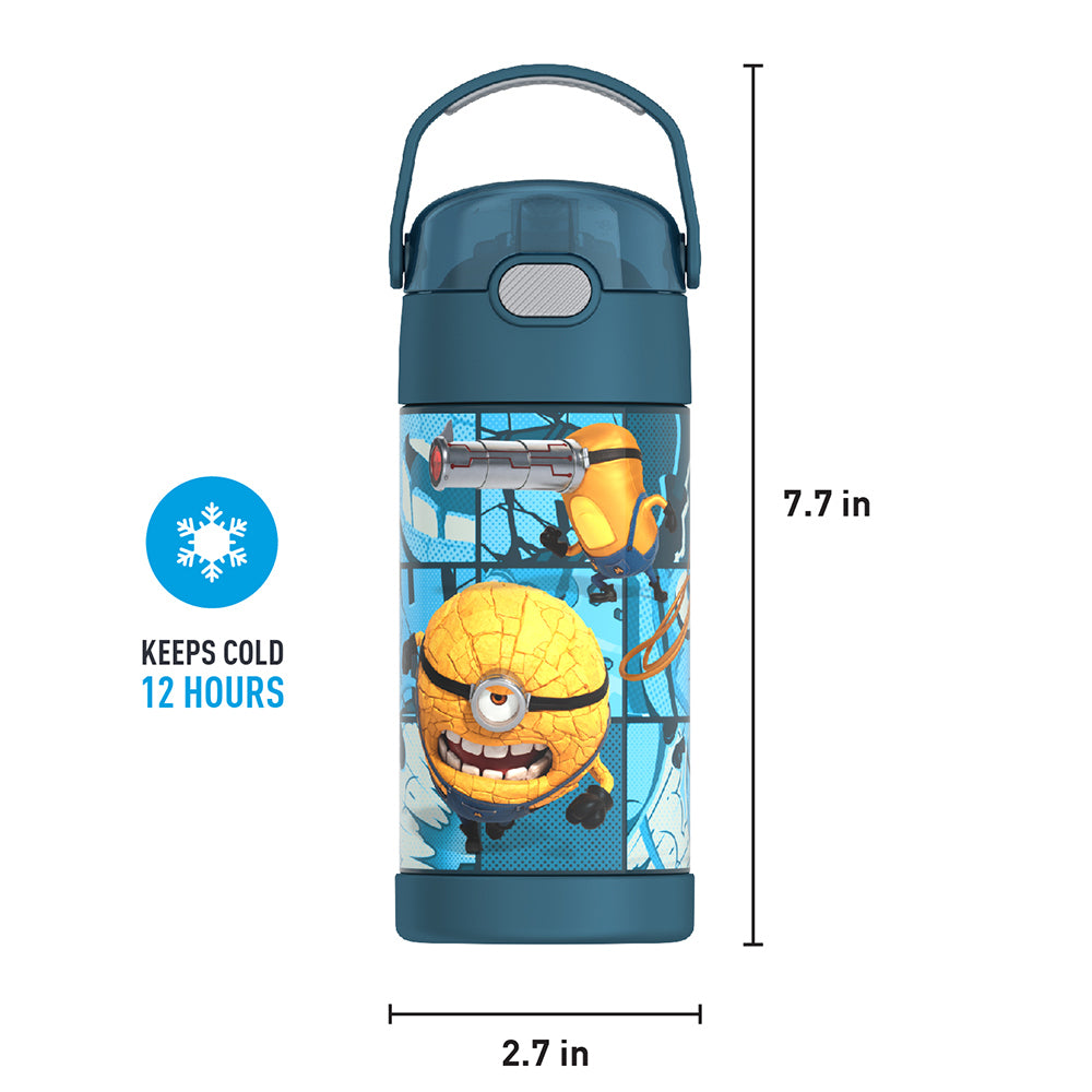 12oz FUNtainer? Water Bottle Despicable Me 4 Movie - Image 10