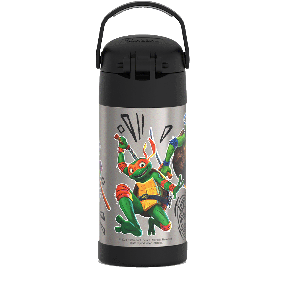 12oz FUNtainer? Water Bottle Teenage Mutant Ninja Turtles - Image 5