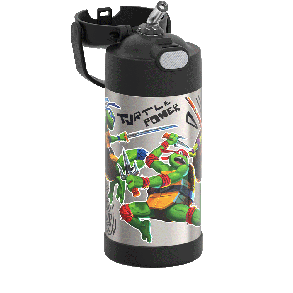 12oz FUNtainer? Water Bottle Teenage Mutant Ninja Turtles - Image 8
