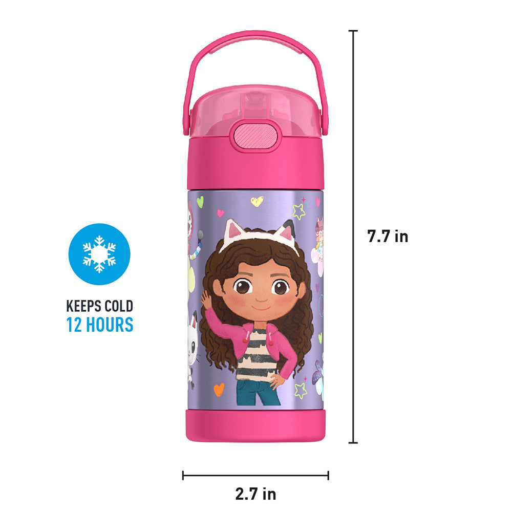 12oz FUNtainer? Water Bottle Gabby's Dollhouse - Image 9