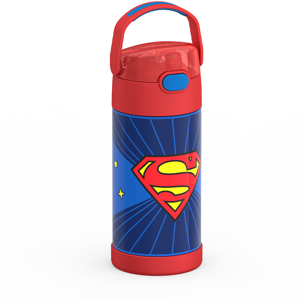 12oz FUNtainer? Water Bottle Superman - Image 4