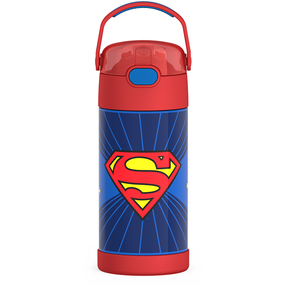 12oz FUNtainer? Water Bottle Superman - Image 9