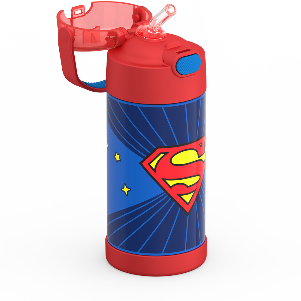12oz FUNtainer? Water Bottle Superman - Image 8