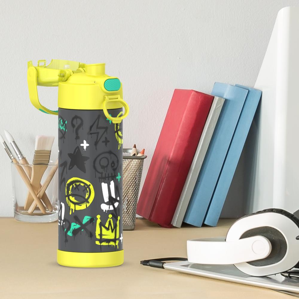 16oz FUNtainer? Water Bottle With Locking Lid - Image 103