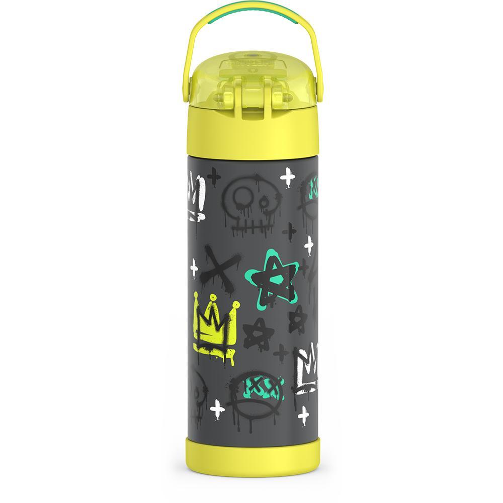 16oz FUNtainer? Water Bottle With Locking Lid - Image 105