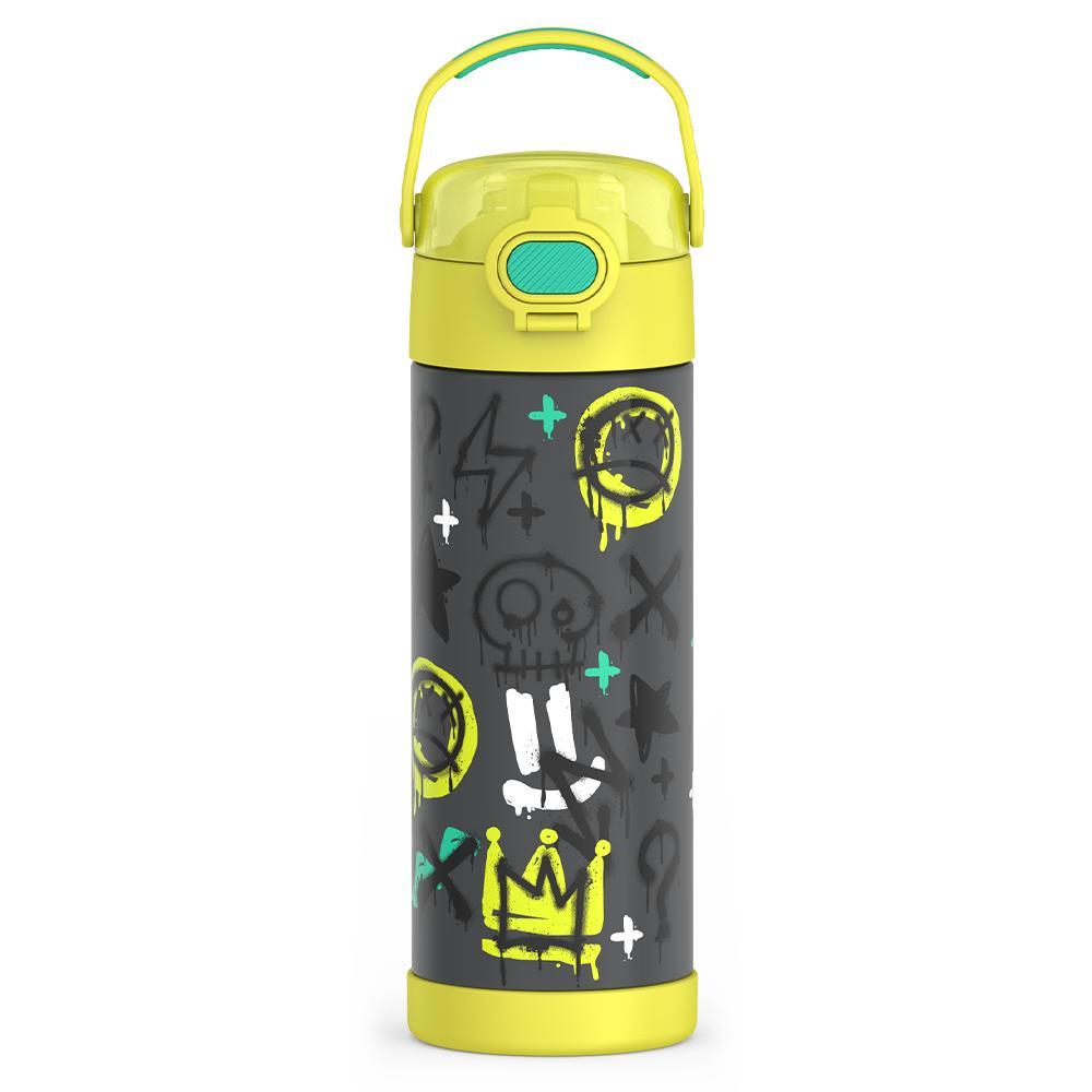 16oz FUNtainer? Water Bottle With Locking Lid - Image 108