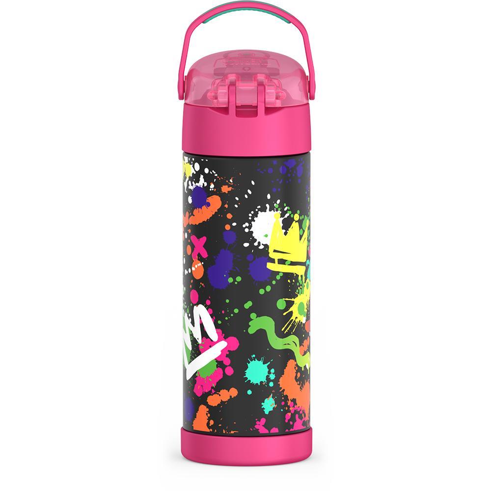 16oz FUNtainer? Water Bottle With Locking Lid - Image 118