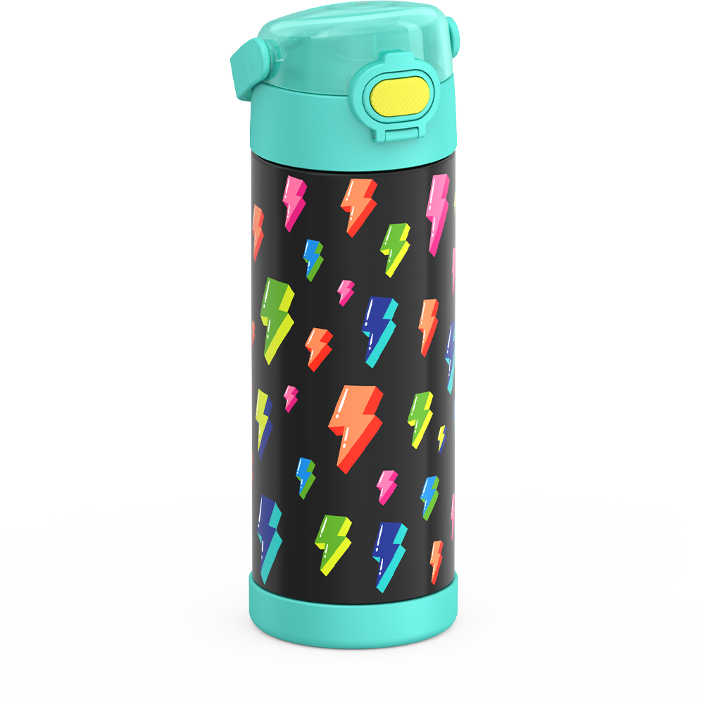 16oz FUNtainer? Water Bottle With Locking Lid - Image 137