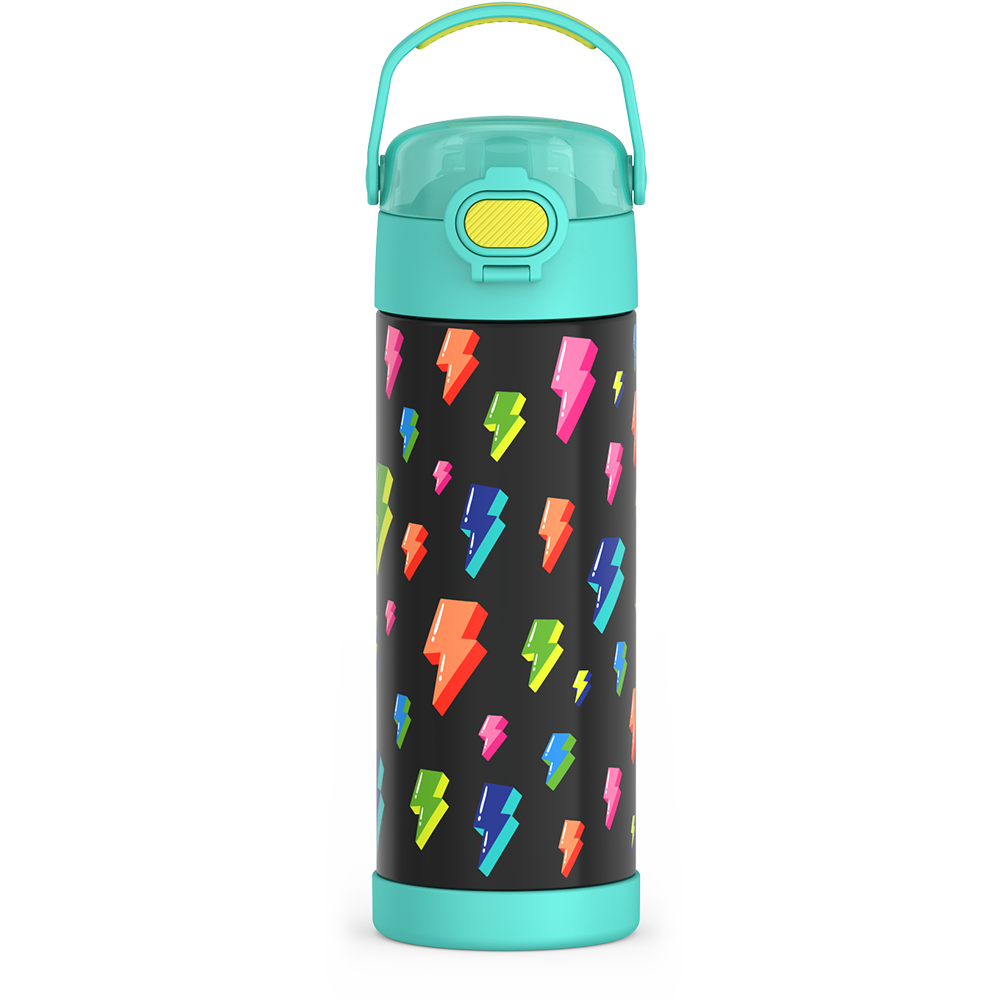 16oz FUNtainer? Water Bottle With Locking Lid - Image 142