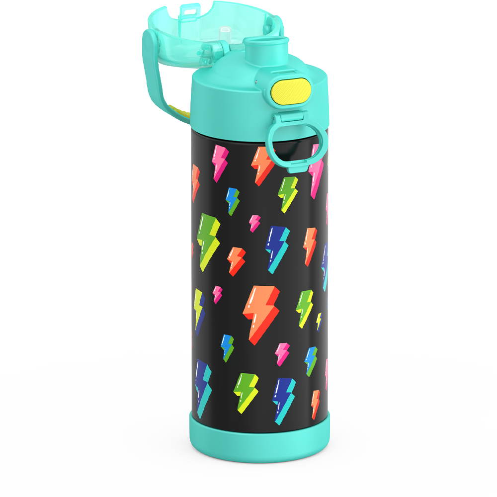 16oz FUNtainer? Water Bottle With Locking Lid - Image 139