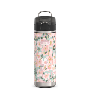 24oz ICON? WATER BOTTLE WITH SPOUT - WATERCOLOR FLORAL